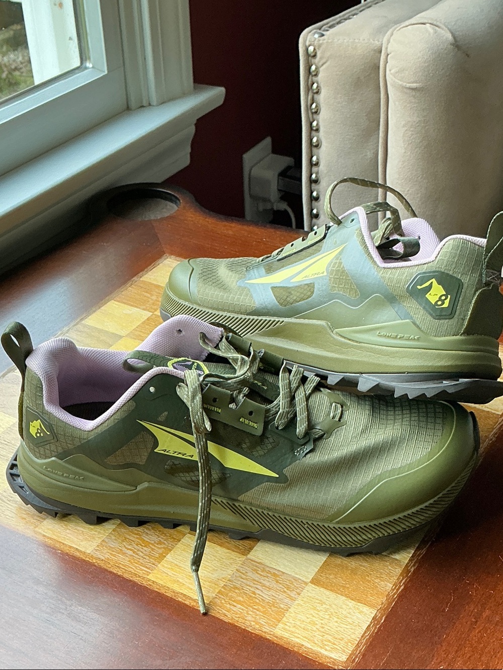ALTRA Women's Lone Peak 8 Trail Running Shoe, Size 9.5 Dusty Olive